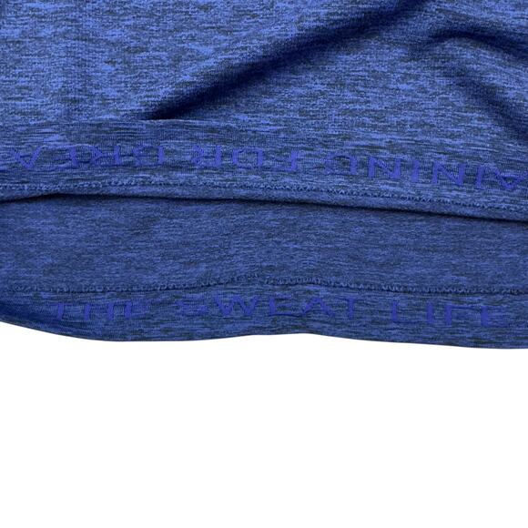 Lululemon Swiftly Tech Long Sleeve Crew Black Sapphire Blue Women's Size 4 - Picture 6 of 7